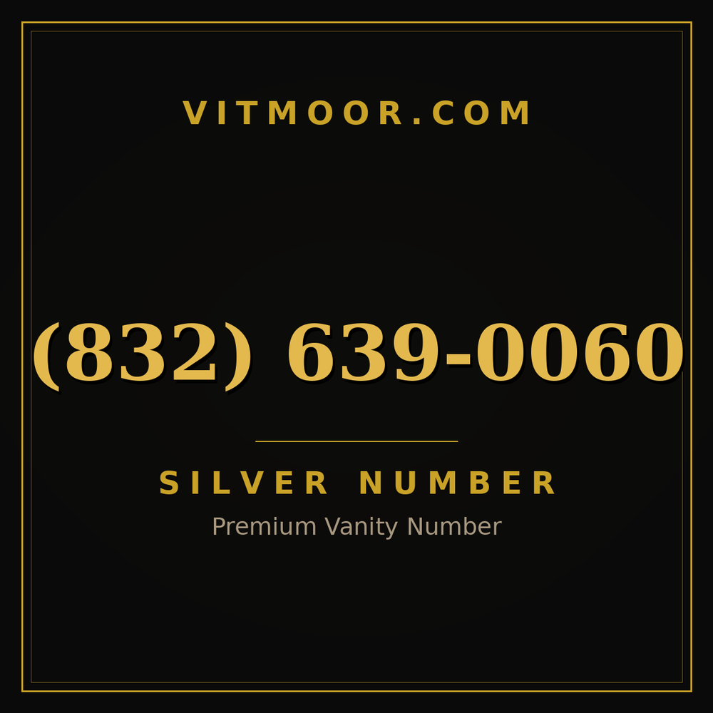 832 639-0060