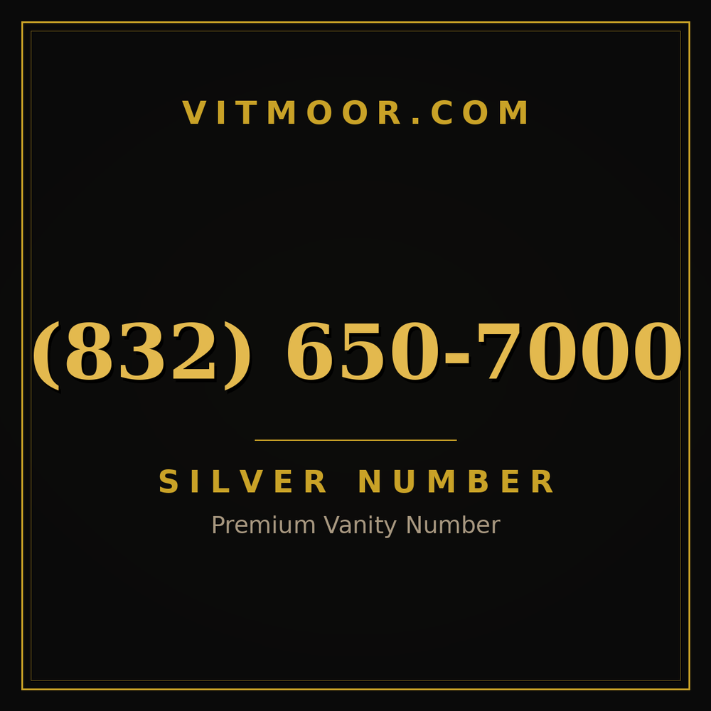 832 650-7000