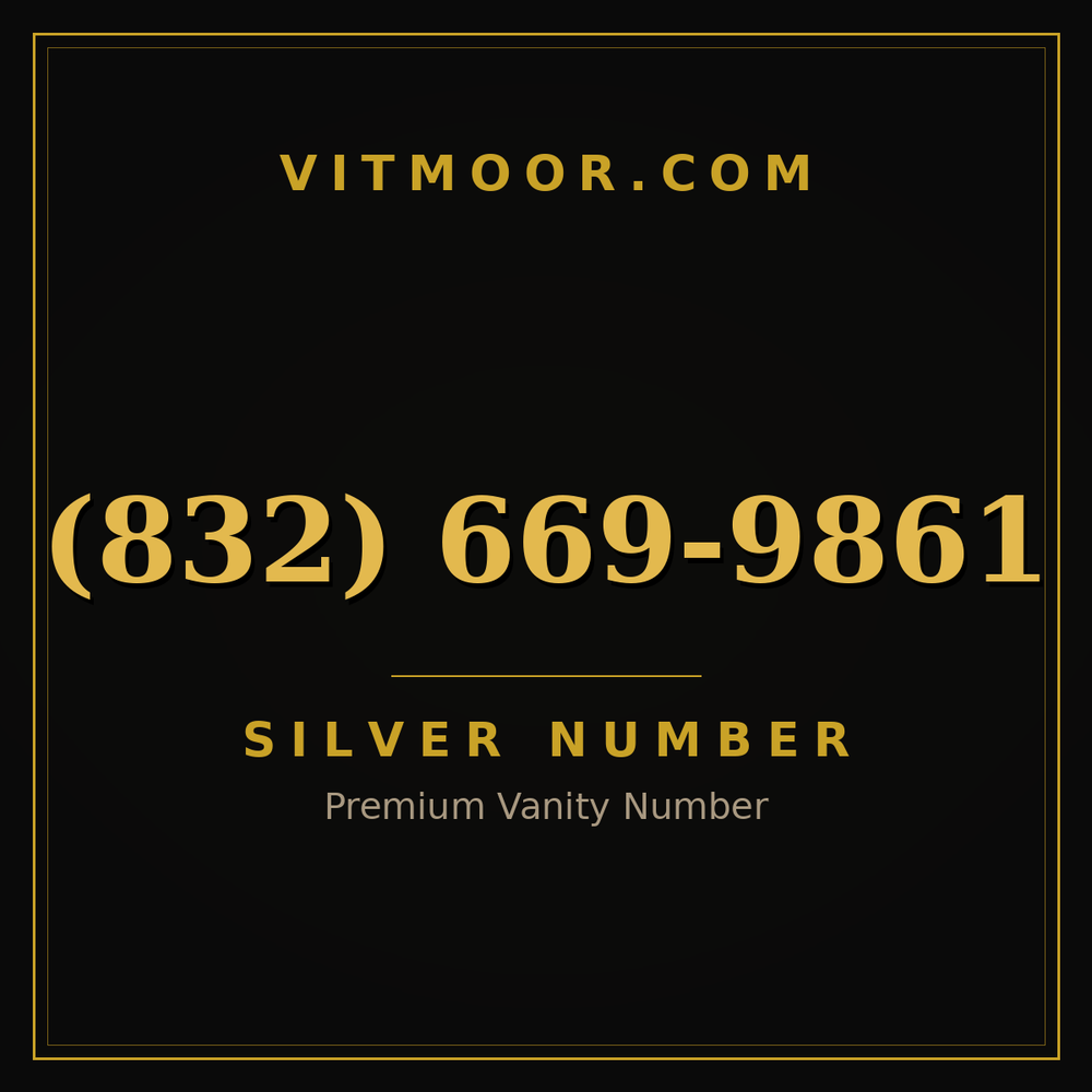 832 669-9861
