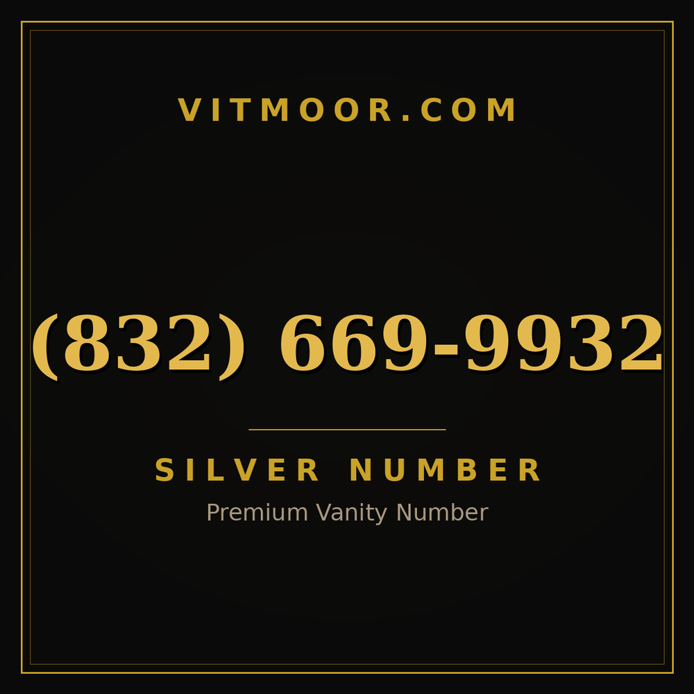 832 669-9932