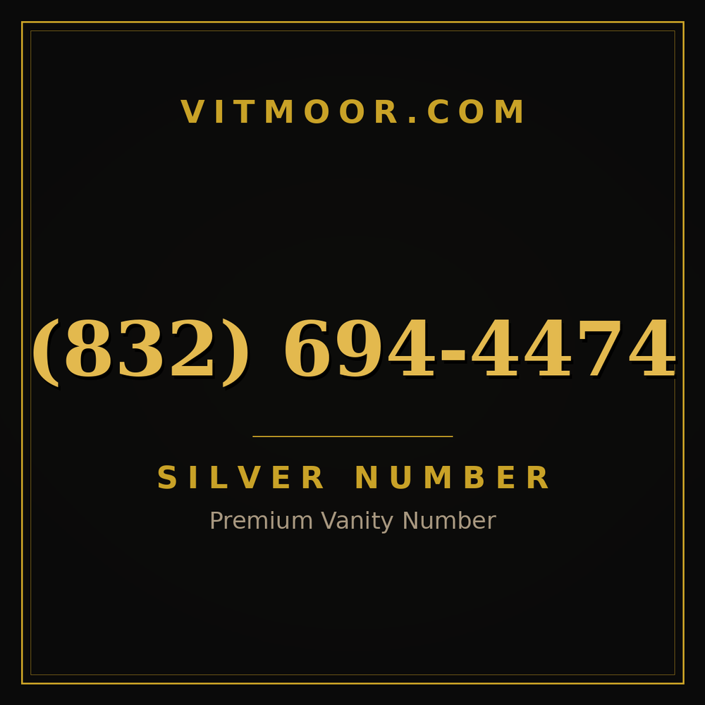 832 694-4474