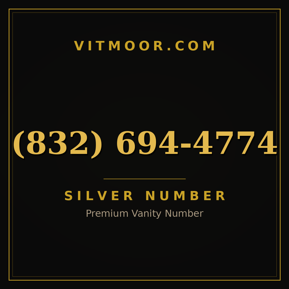 832 694-4774