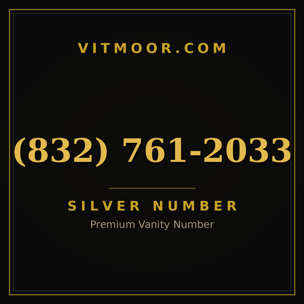 832 761-2033