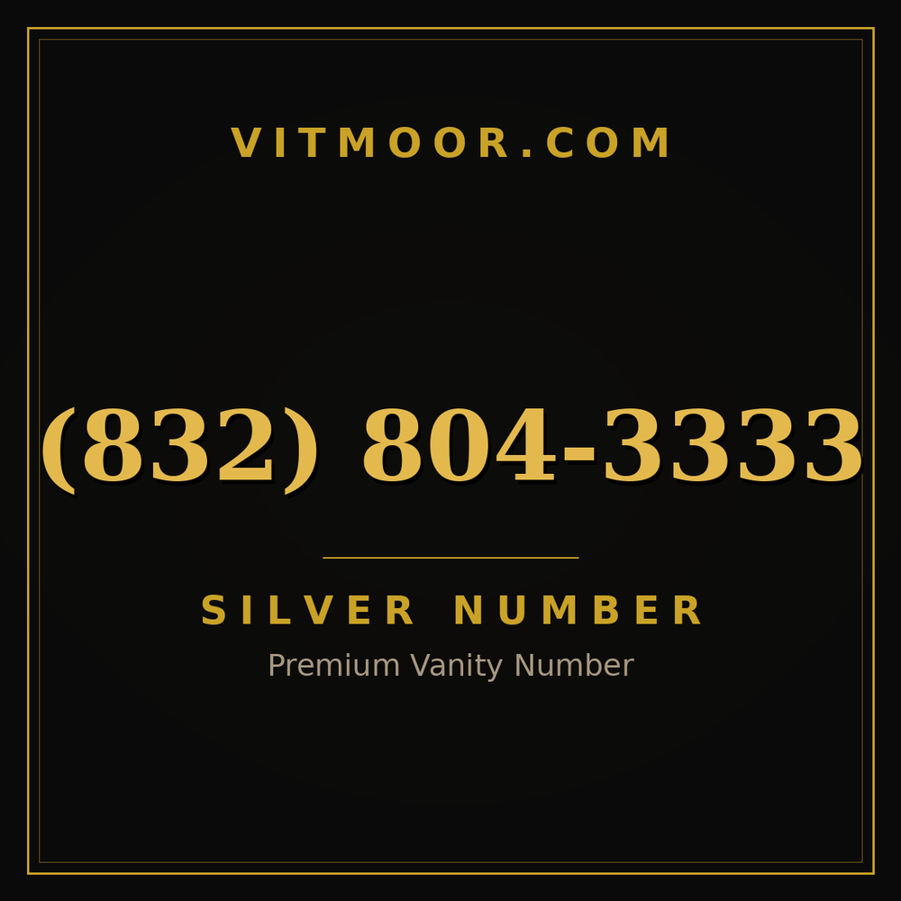 832 804-3333