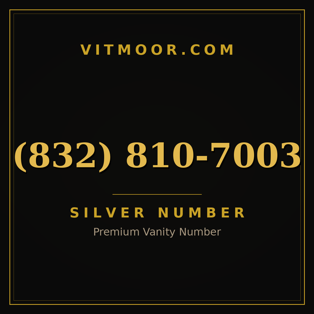 832 810-7003