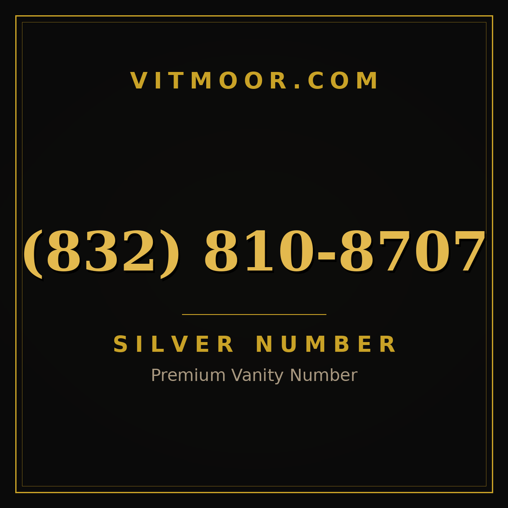 832 810-8707