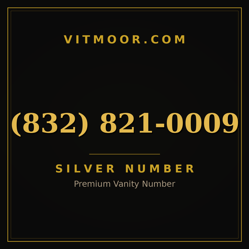 832 821-0009