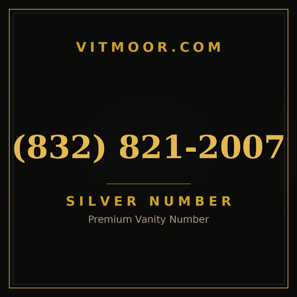 832 821-2007