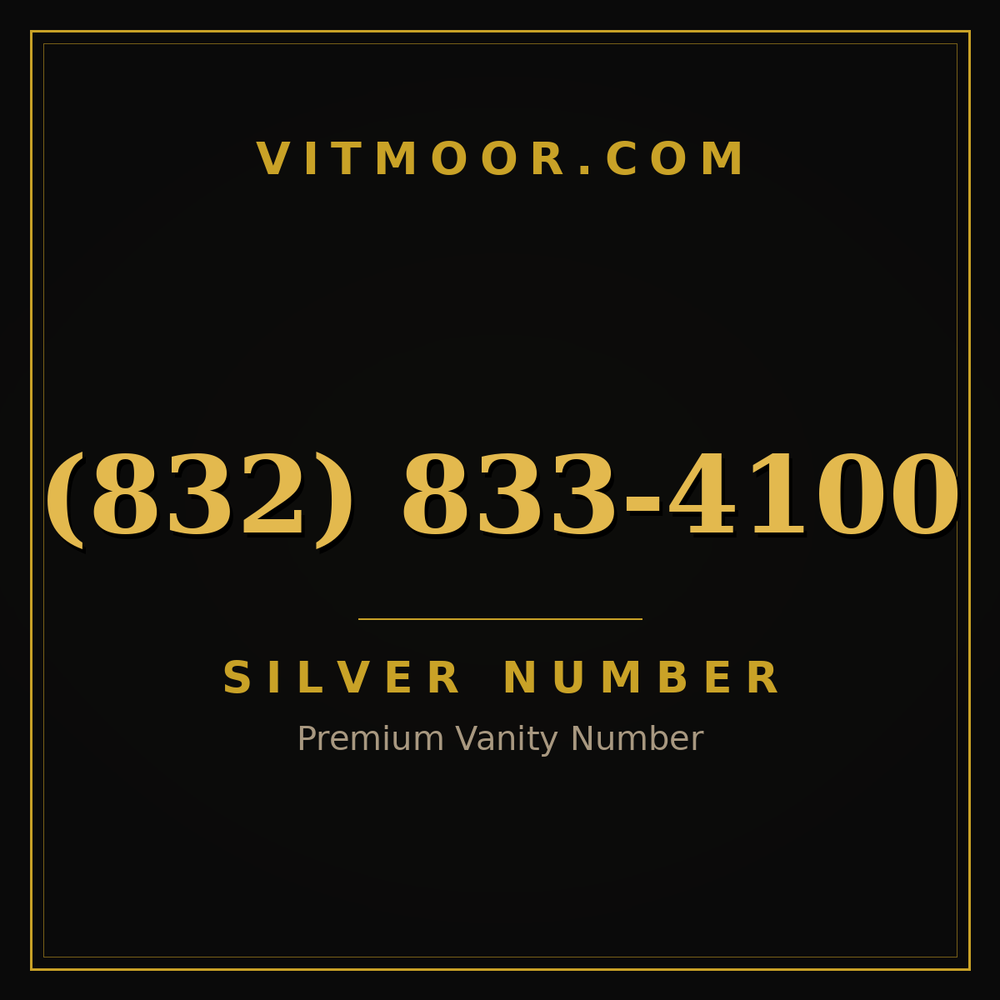 832 833-4100