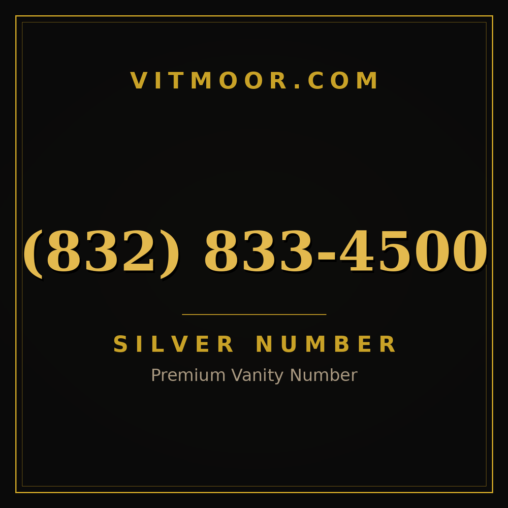 832 833-4500