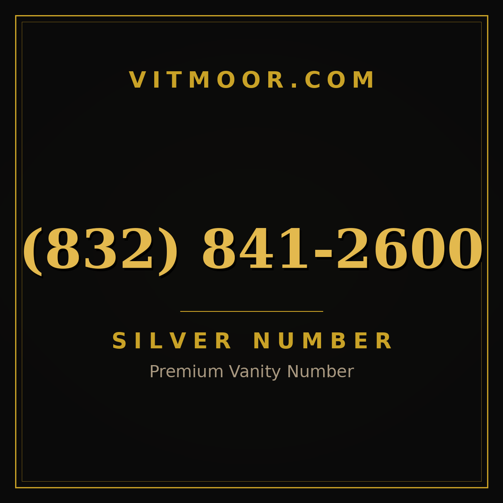 832 841-2600
