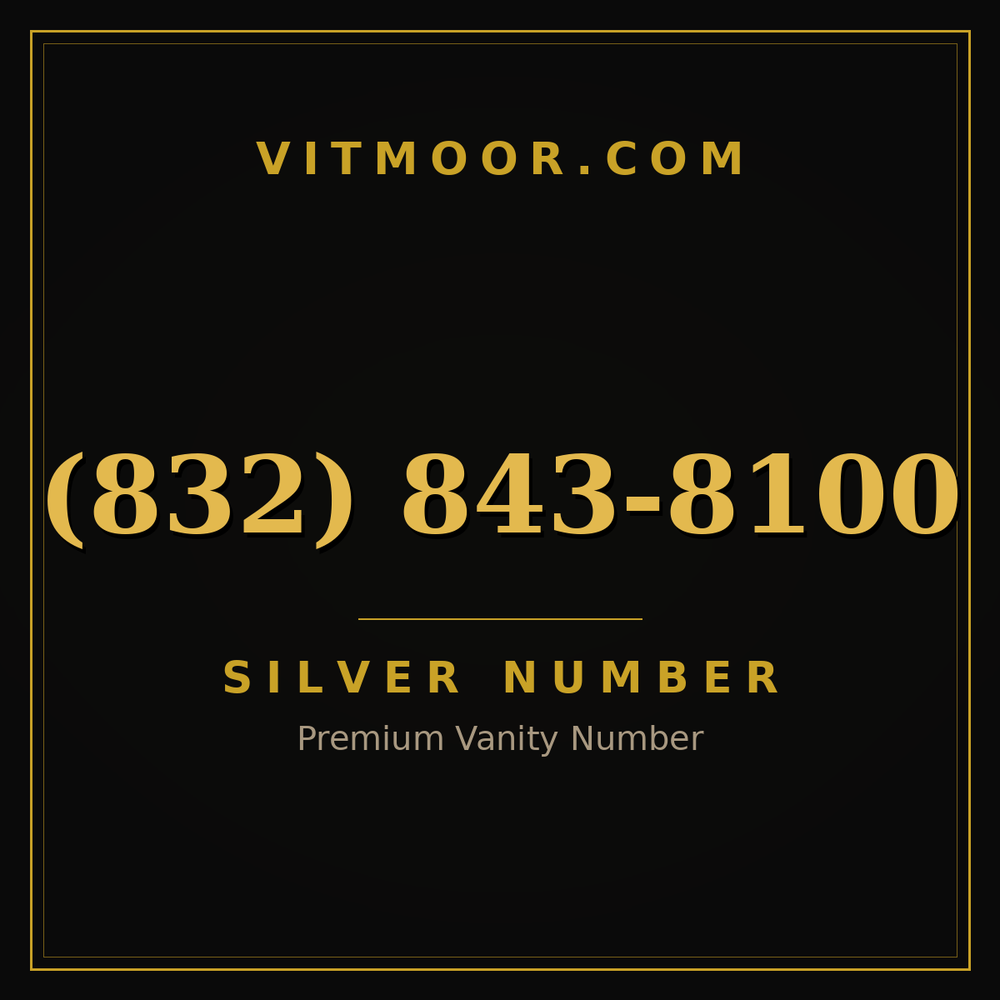 832 843-8100