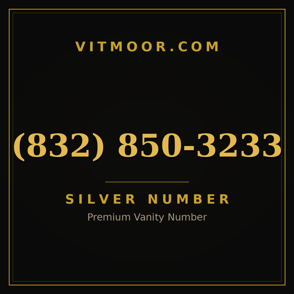 832 850-3233