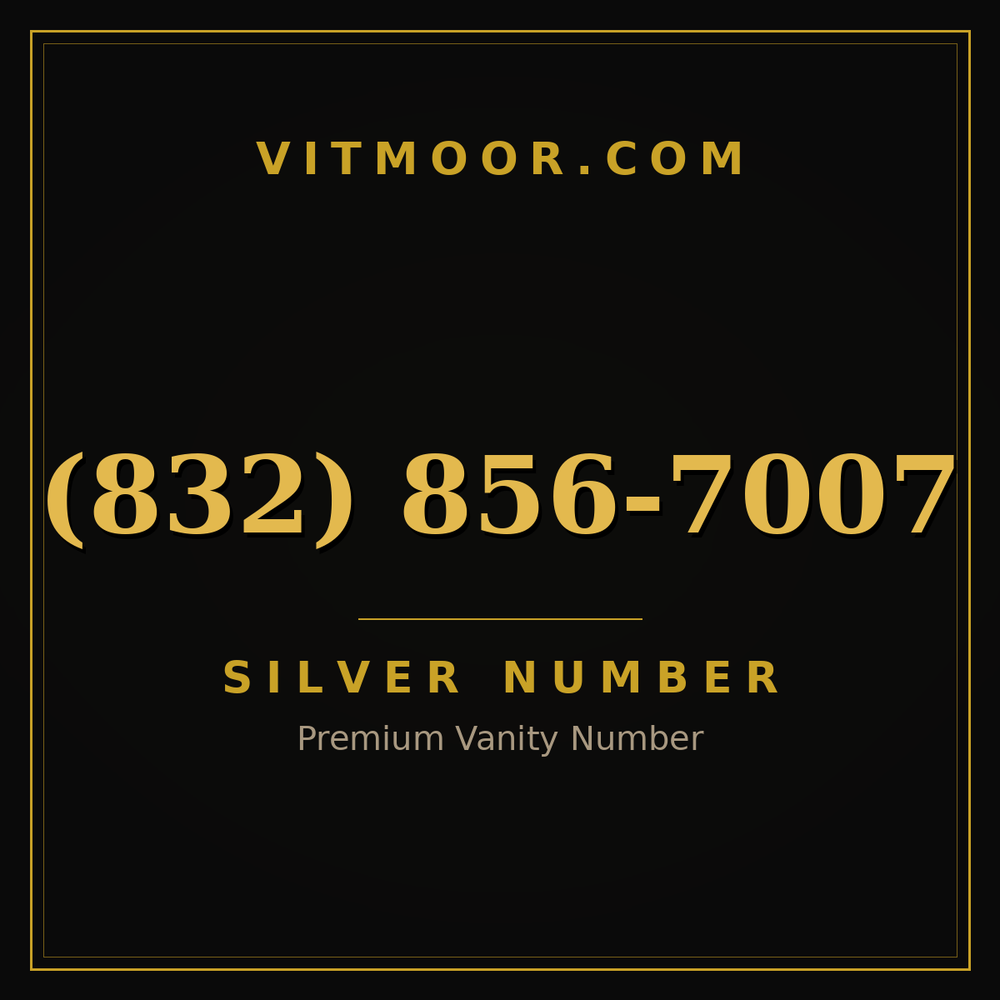 832 856-7007