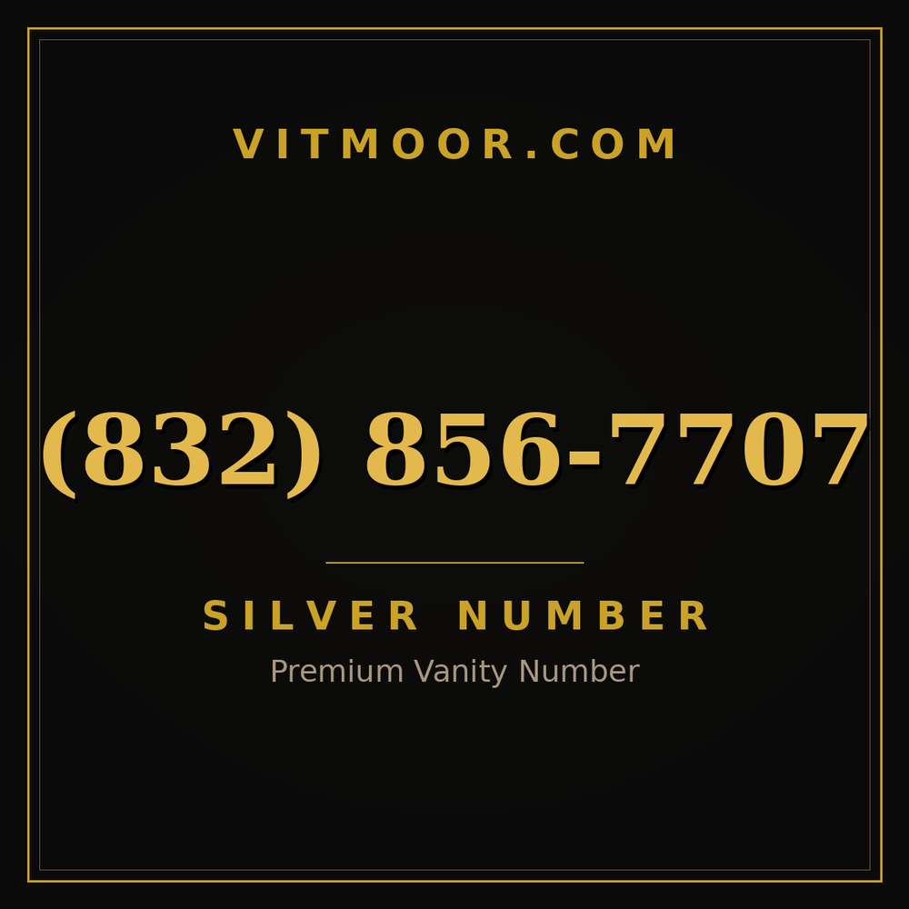 832 856-7707