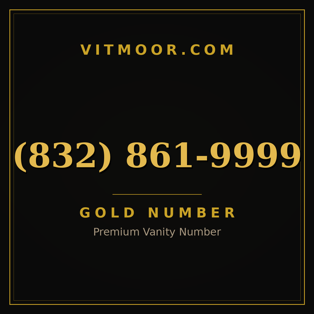 832 861-9999