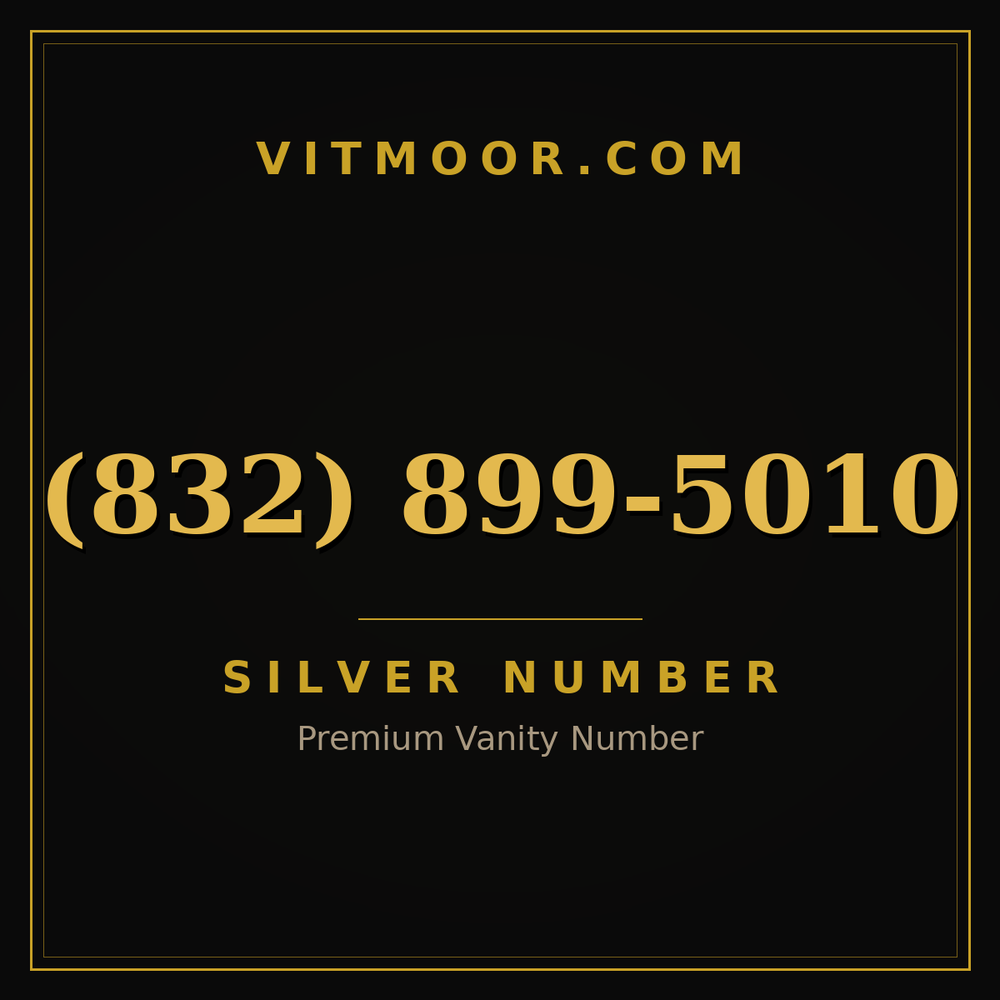 832 899-5010
