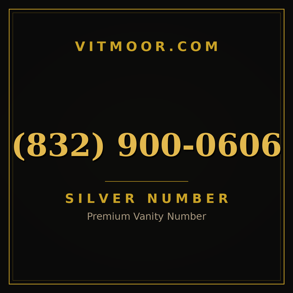 832 900-0606