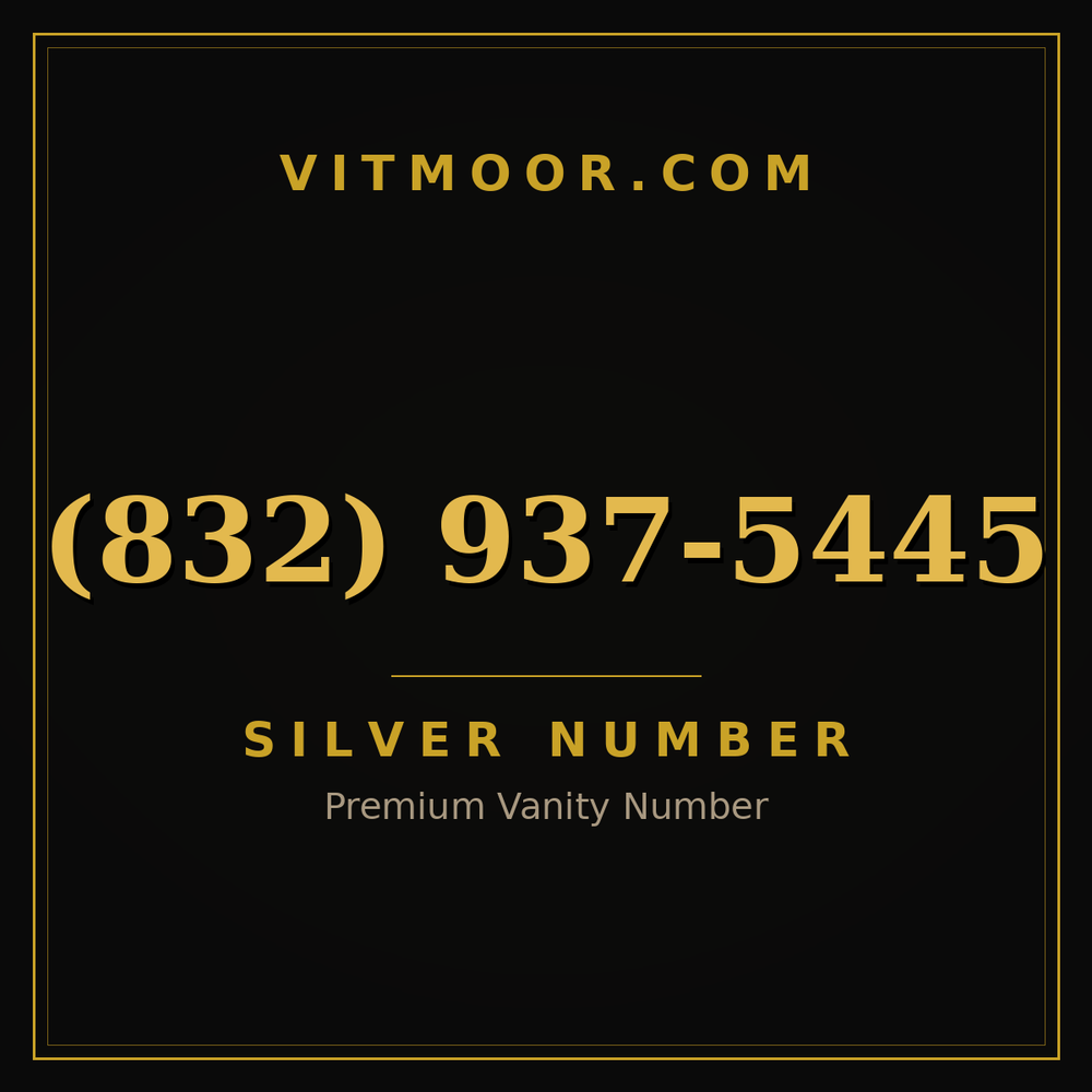 832 937-5445