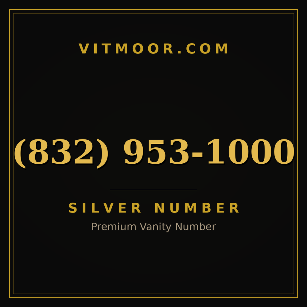 832 953-1000