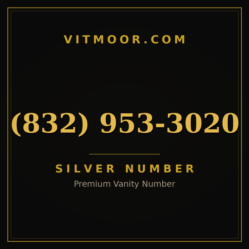 832 953-3020
