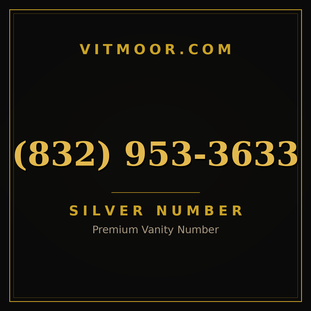 832 953-3633