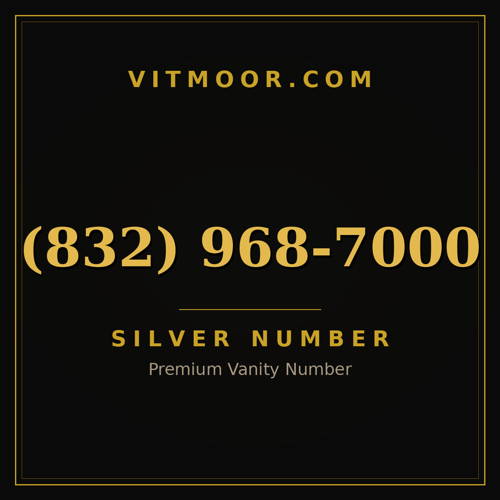 832 968-7000