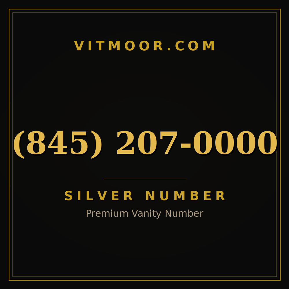845 207-0000