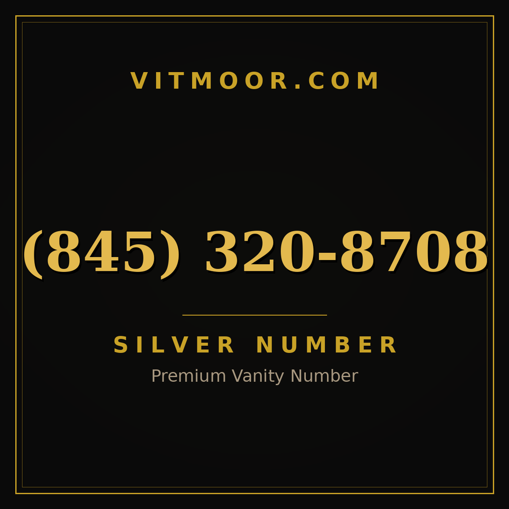845 320-8708