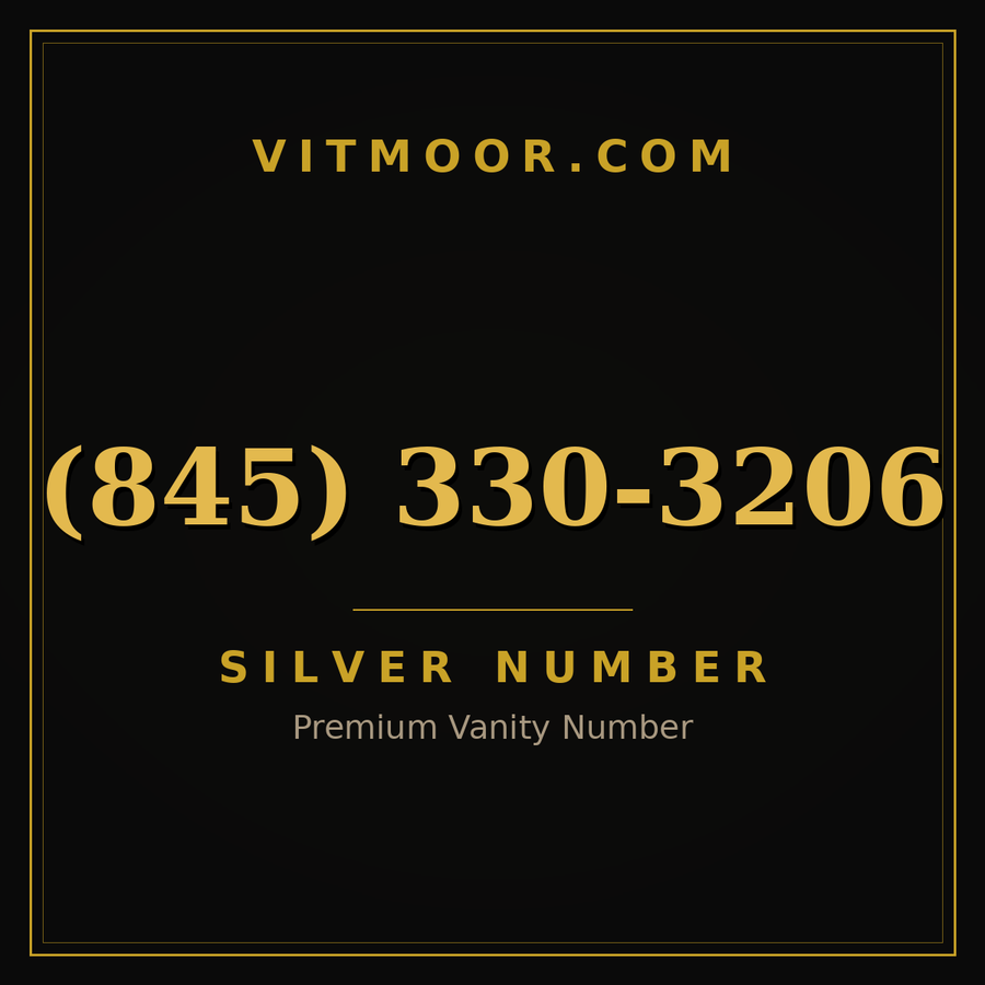 VITMOOR Silver premium number (845) 330-3206