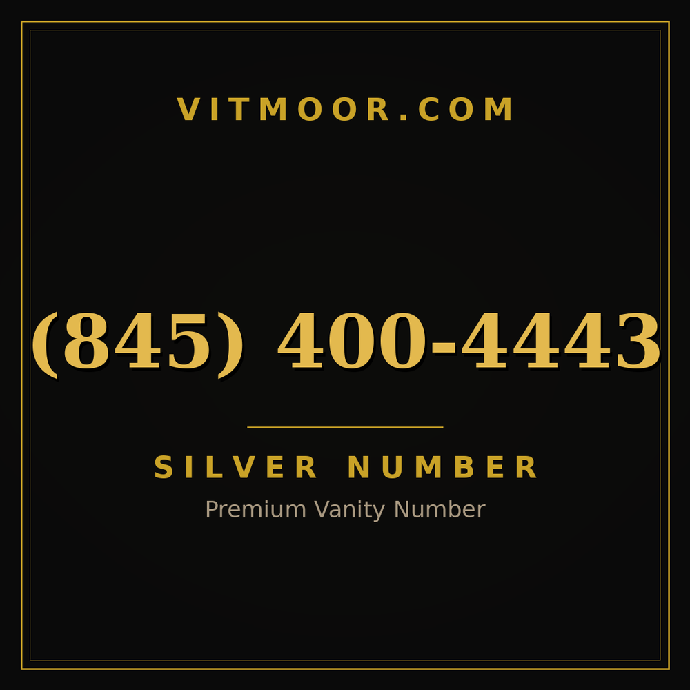 845 400-4443