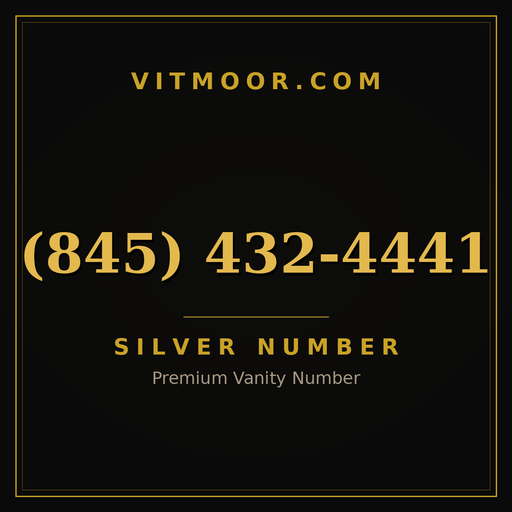 845 432-4441