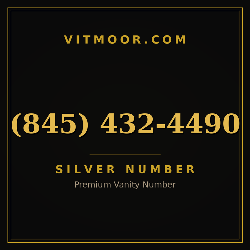 845 432-4490