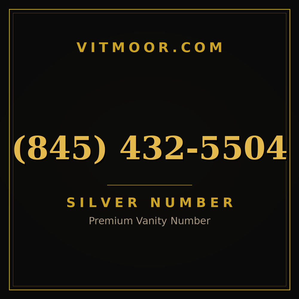 845 432-5504
