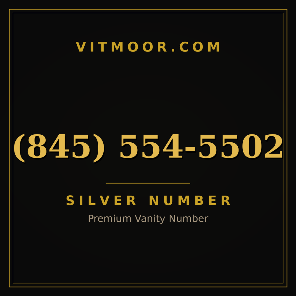 845 554-5502
