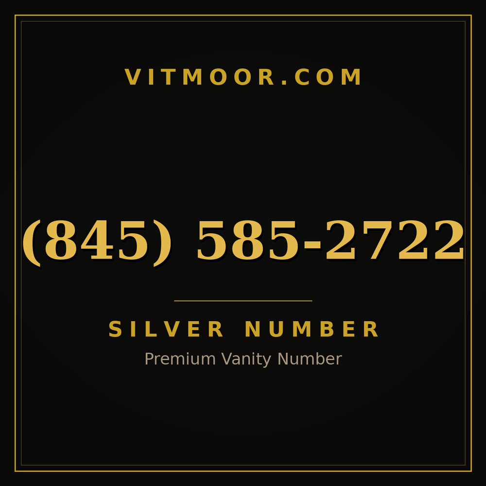 845 585-2722