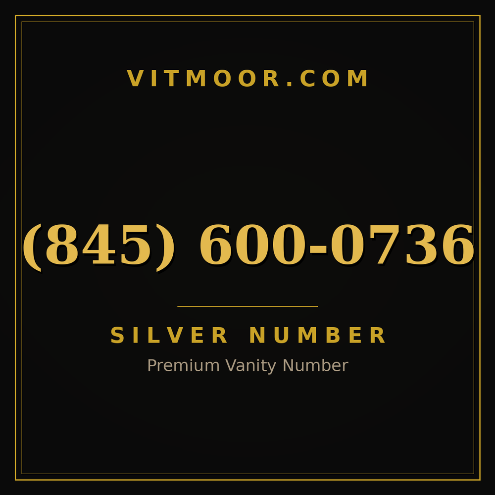 845 600-0736