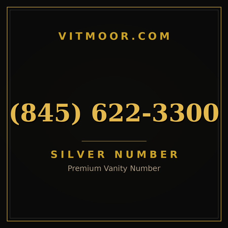 VITMOOR Silver premium number (845) 622-3300