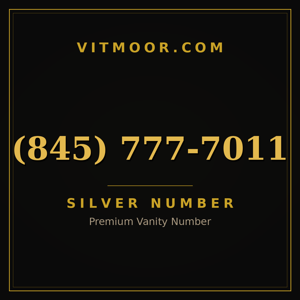 845 777-7011