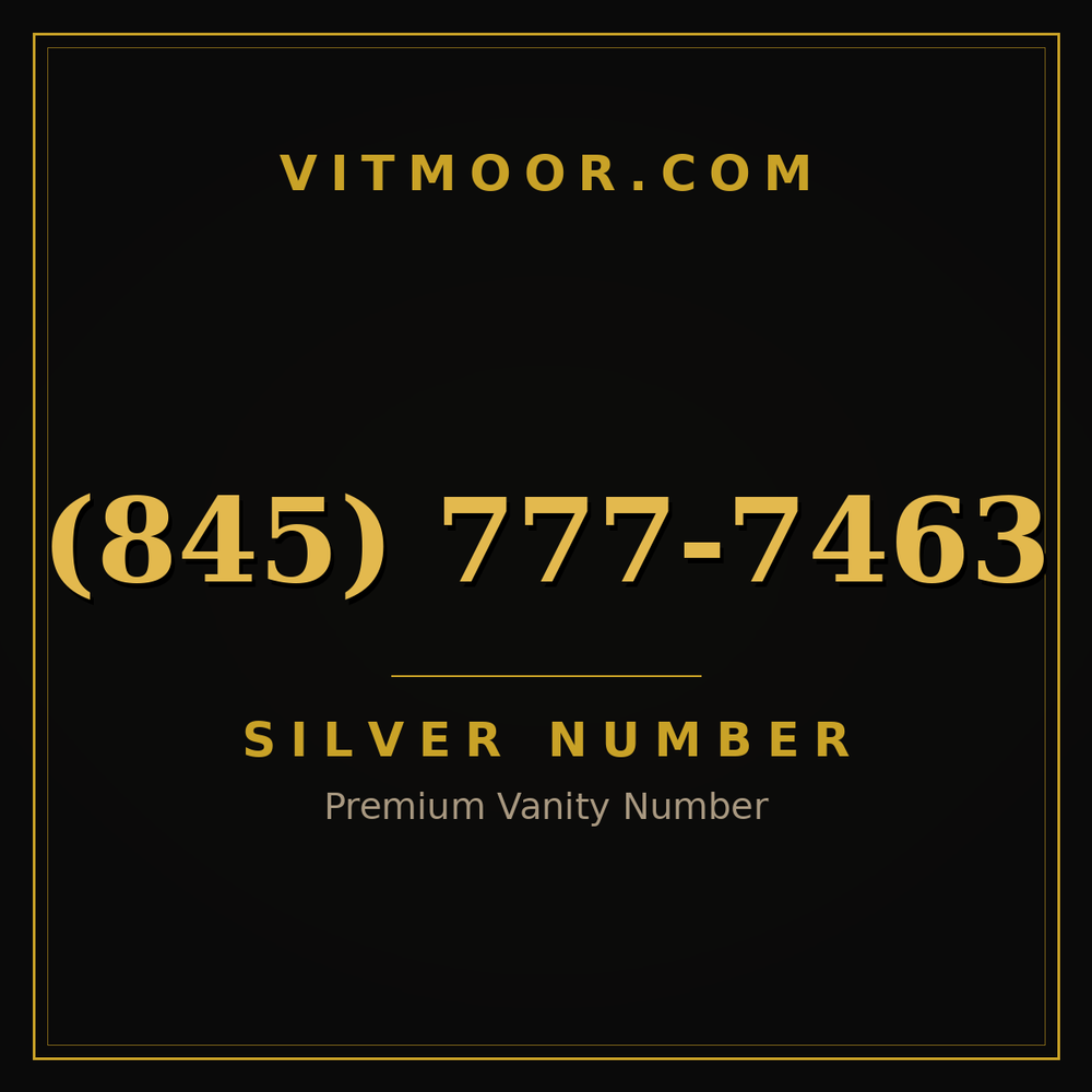 845 777-7463