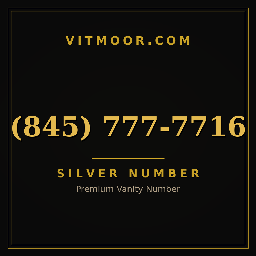 845 777-7716