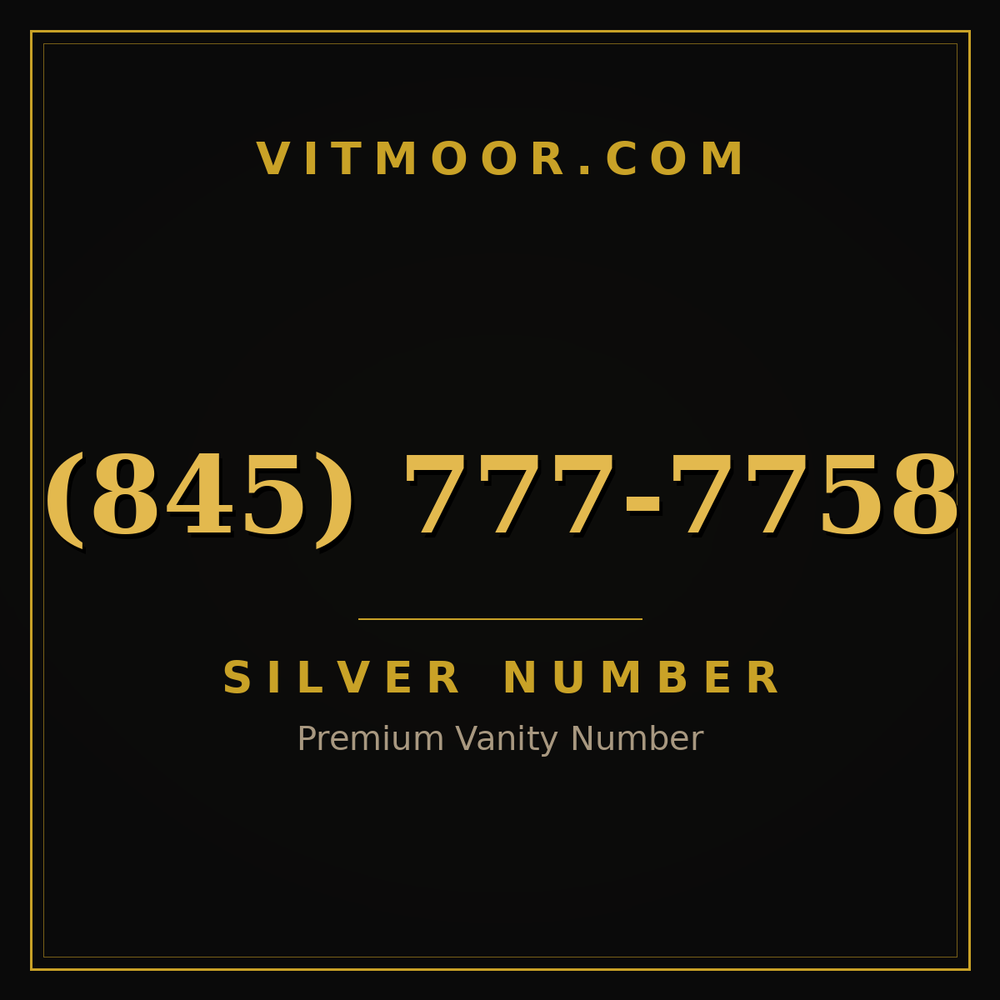 845 777-7758
