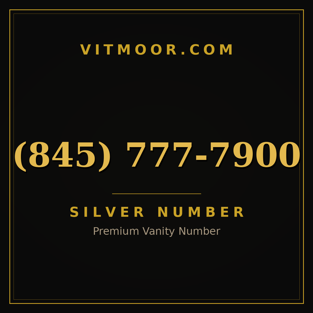 845 777-7900