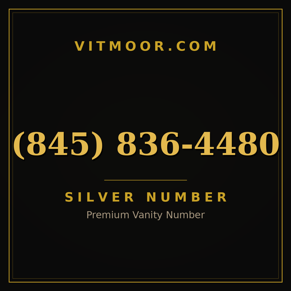845 836-4480