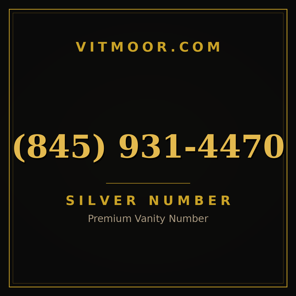 845 931-4470
