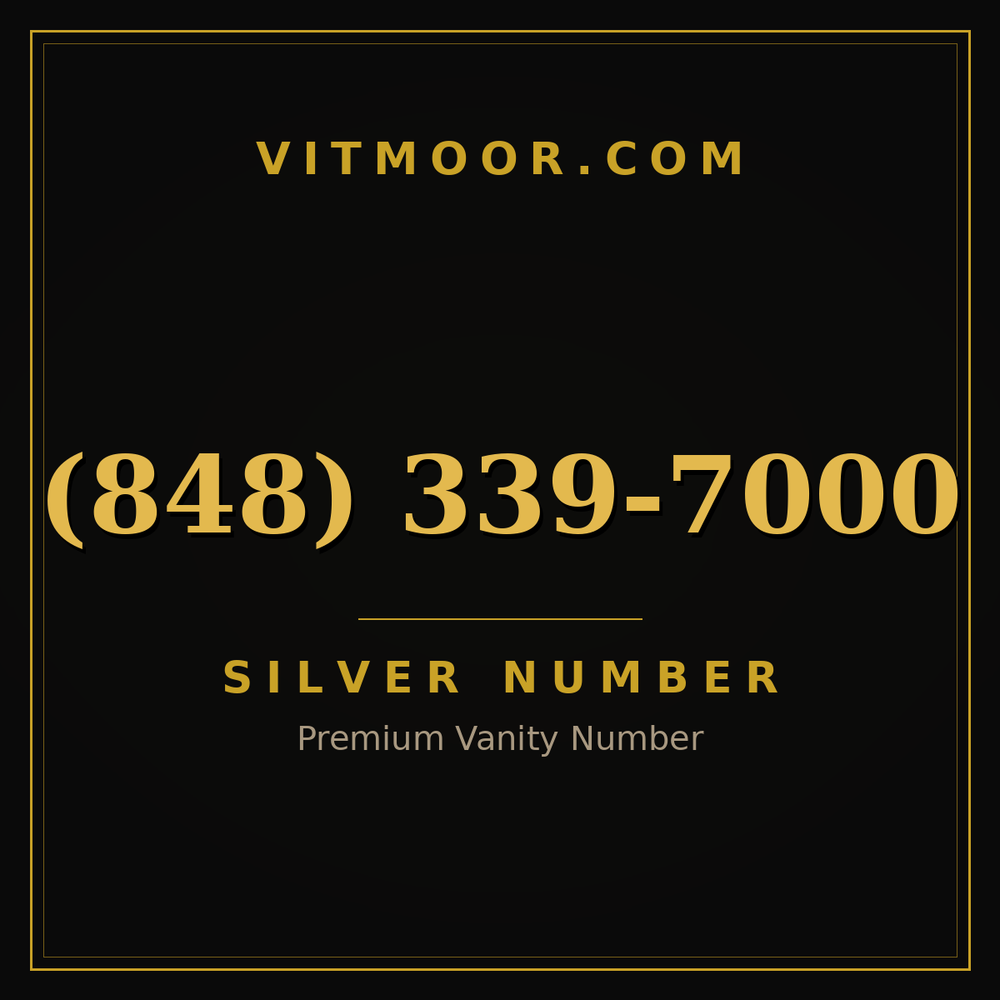 848 339-7000