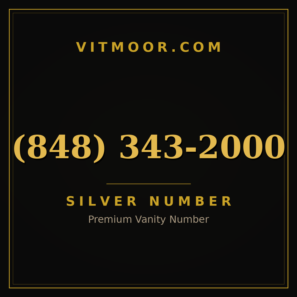 848 343-2000