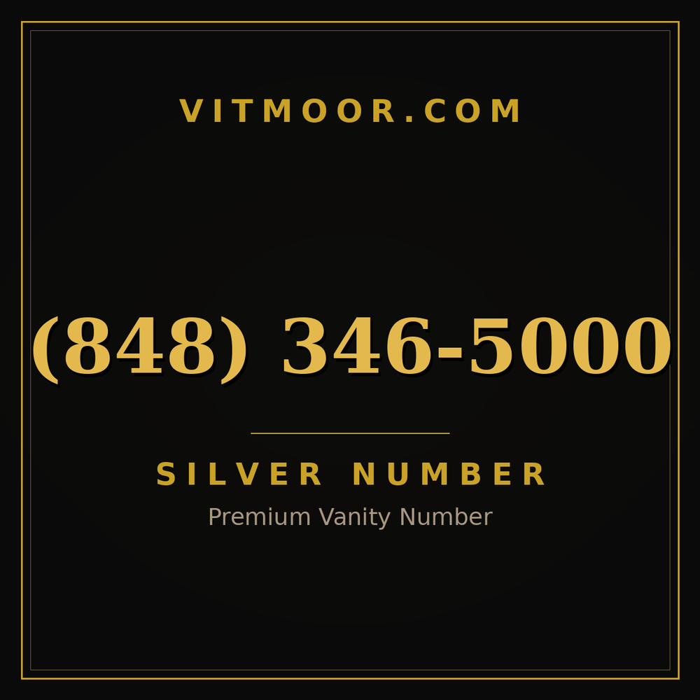 848 346-5000