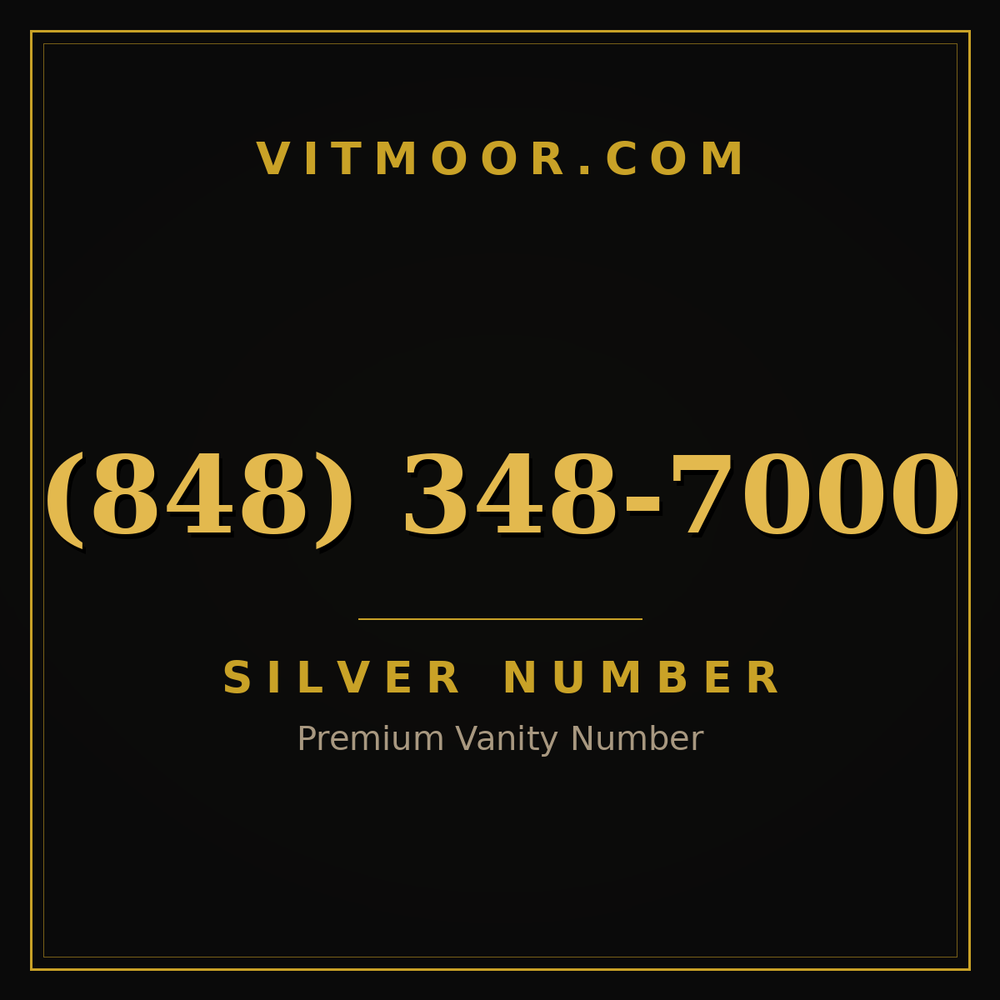 848 348-7000