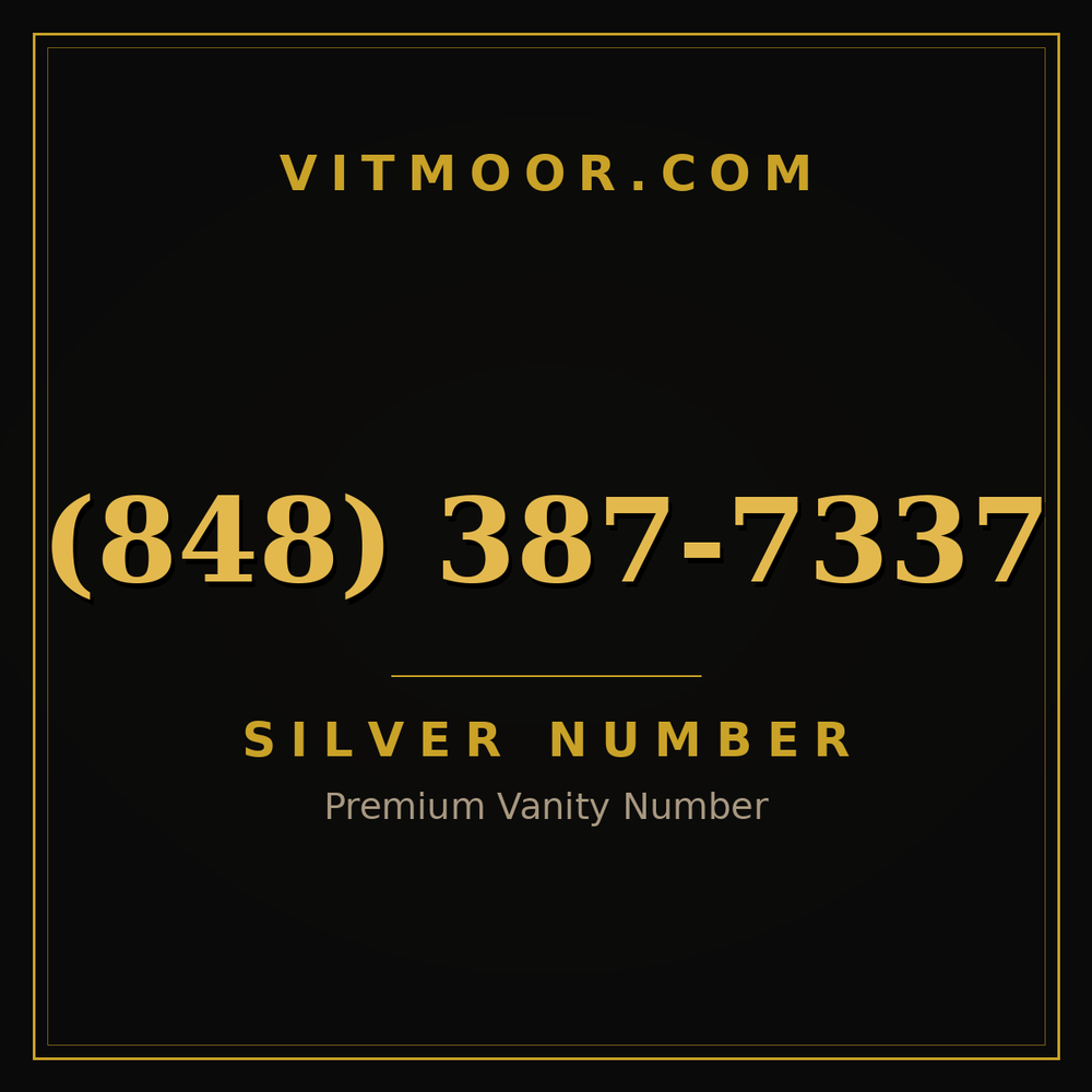 848 387-7337